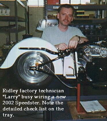 Ridley Technician Larry