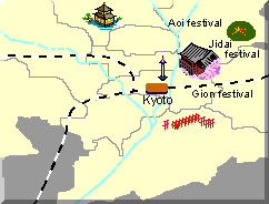 map of festivals