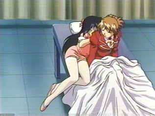 I rub my face in her back