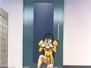 Iam crouching, showing of my panties while taping Aika