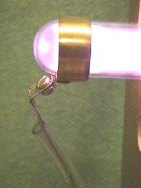 Copper collar electrode