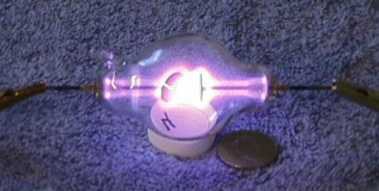 energized mini-phanotron tube