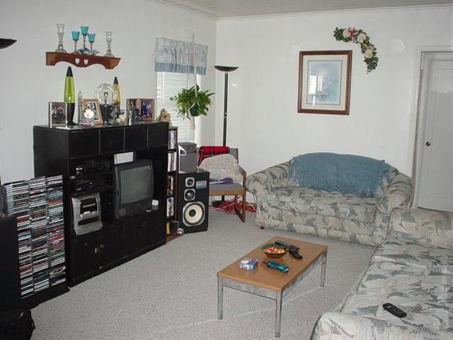 This is the living room of the apartment I live in.  