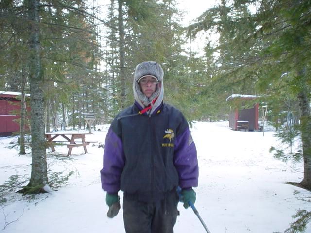 Corey and I decided to go up to my cabin in Isabella Minnesota (just south of Ely) Little did we know that it was going to be 20 below that weekend.