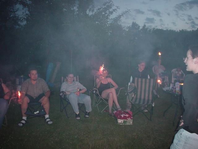 More fun with sparklers