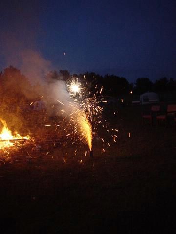 We bought some cheep fireworks and had some fun.