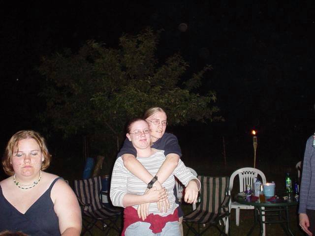 My neighbor and her man