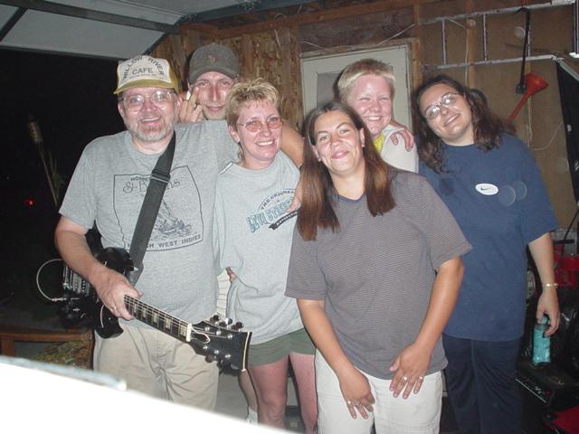 Starting from left, Ed, Shawn, Linda, Me ,Jackie, and Angie