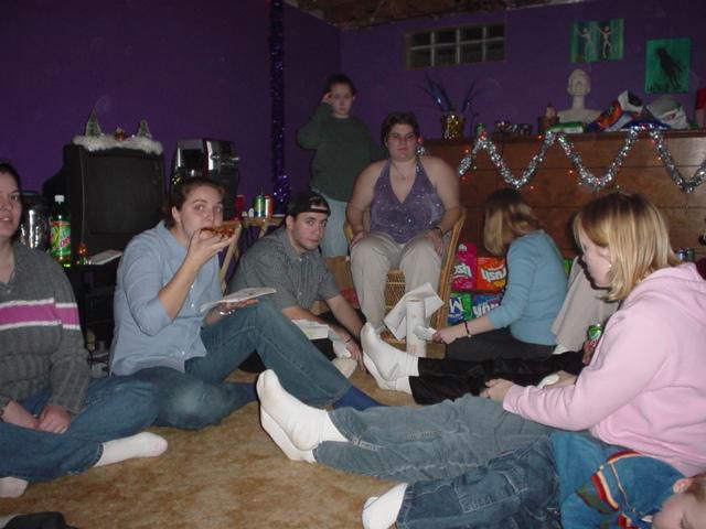 Everyone is enjoying the party!