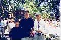 The Three Stooges, from left: Eric Hummel, Greg Sibley, and Chris Reid