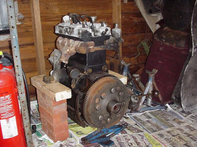The Riley 9hp engine