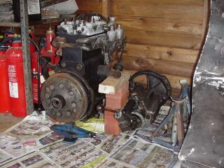 Riley 9hp engine and all-helical gearbox