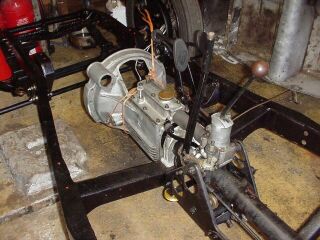 Gearbox installed