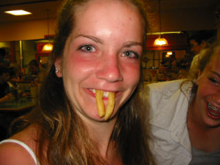 in da mouth