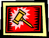 a gavel