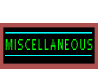 click here to view our list of Miscellaneous products