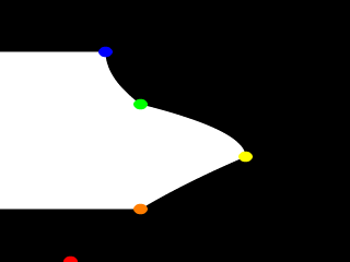 La spline cuadr&aacute;tica.