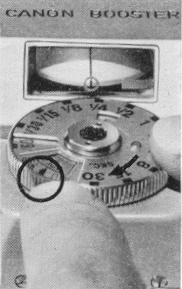 Setting the film speed