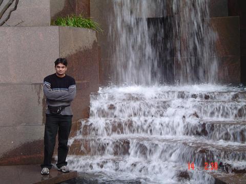 At Niagra fall in Charolete