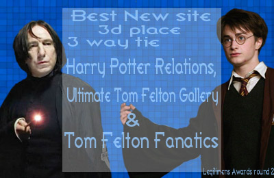 Legilimens Awards Round 2: Best New Site 3rd Place - 3 Winners!! (Harry Potter Relations)