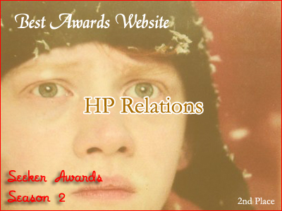 Seeker Awards Seasons 2: Best Awards Website 2nd Place