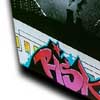hand painted graffiti furniture