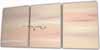 flying geese across 3 canvas's 36"x16"