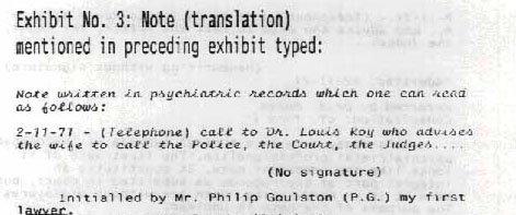Translation of Exhibit 3
