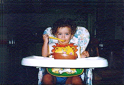 I am eating...
