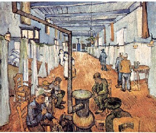 Hospital de Arles. Vincent Van Gogh