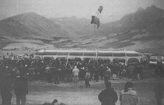 Entronizaci�n de la Imagen en la Cordillera
