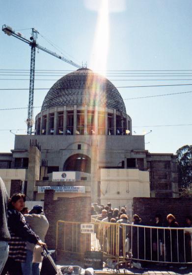 Esta foto la saqu� el 25/9/2000. El rayo de luz es un regalo de la Virgen