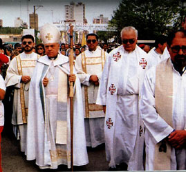 Monse�or Mario Mauli�n y Padre Carlos P�rez