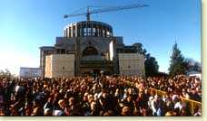 El Santuario en construcci�n