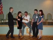 Tommy Johnson wins prize for most recently married