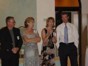 Richard Kerr, Kelly Shaw (Kerr), Michelle Wilcoxen and husband Bob Glisson