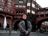 in the older part of Frankfurt