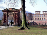 gate to the castle grounds