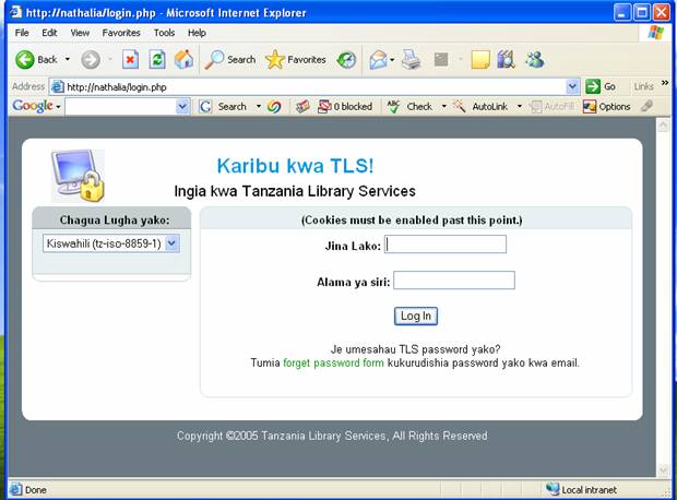 Login Form