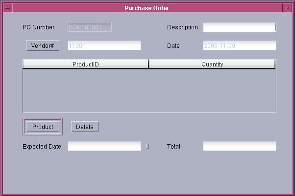 Purchase Order Form