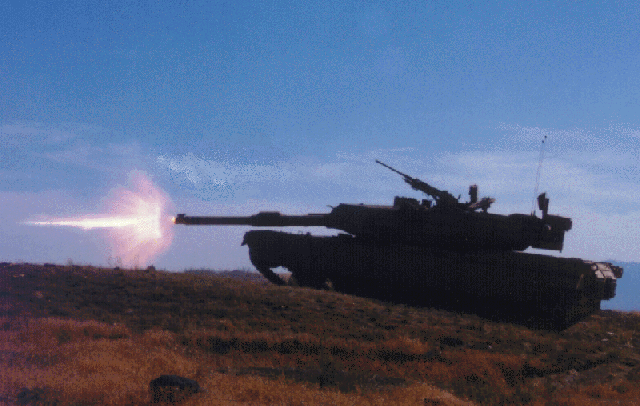 Sabot shot from a defensive position