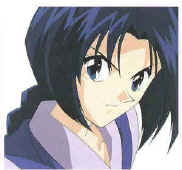 Misao looking serious...