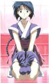 Misao-chan, almost in tears