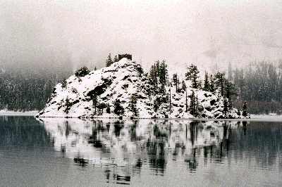 View of Fanette Island