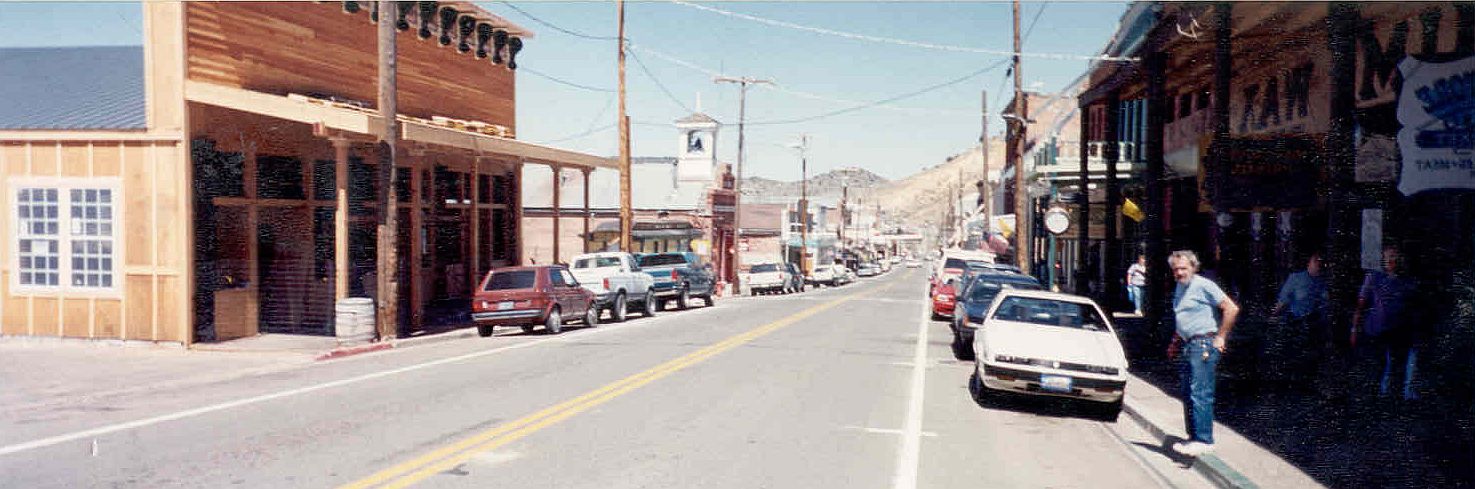 View Of Virginia City Nv.