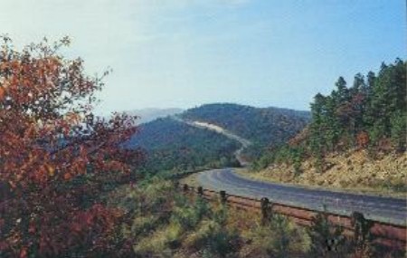 Click here for more info on the Talimena Scenic Drive