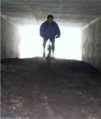 Spooky tunnel!
