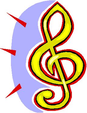 Treble clef clipart