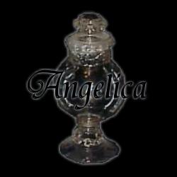 Archangelica angelica: a very tallgreen plant whose stalks were cooked like celery or candied and whose leaves & roots were used against fevers, plague, and illness of all kinds. 