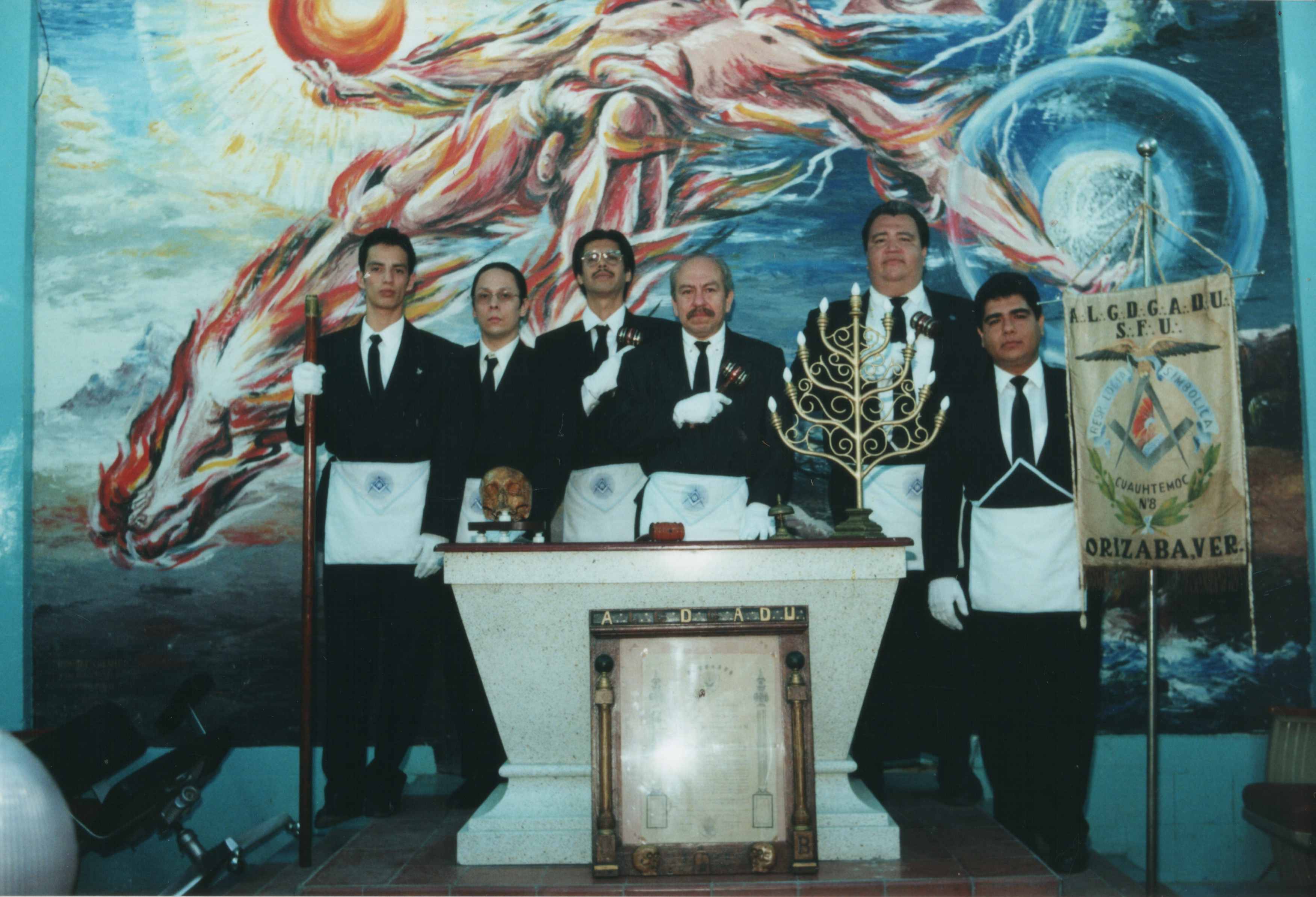 Fernando Cuentas, Oscar Arcos, Daniel Flores, Victor Sanchez, Jose Ceron, Jesus Rojas